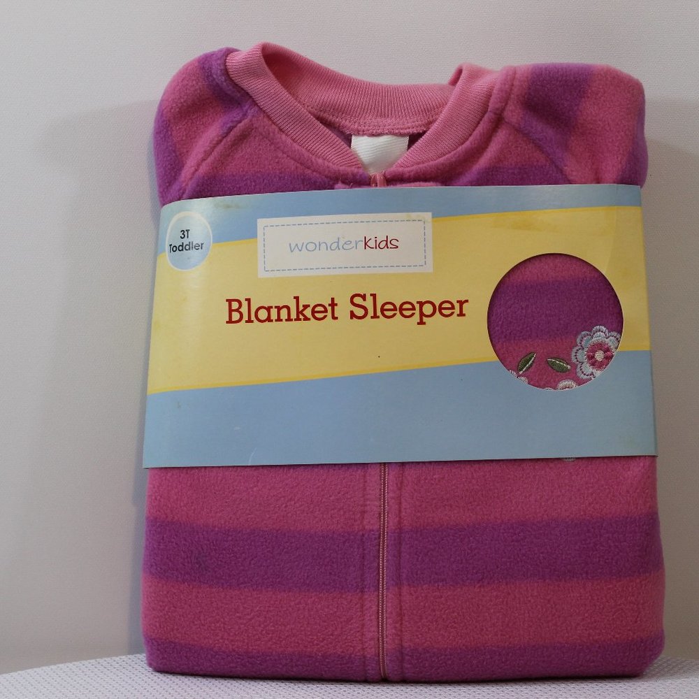 (NEW) Baby Zippered Blanket Sleeper